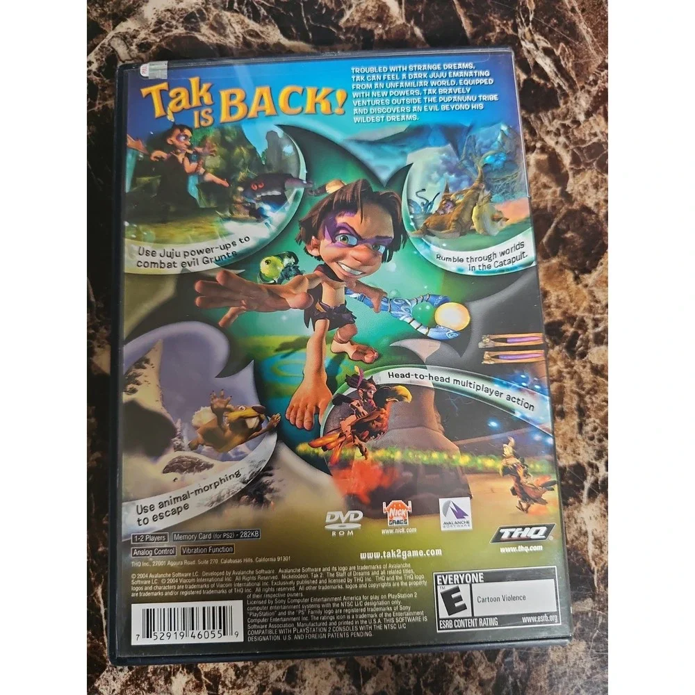 Tak 2: The Staff of Dreams (Sony PlayStation 2, 2004) - European Version